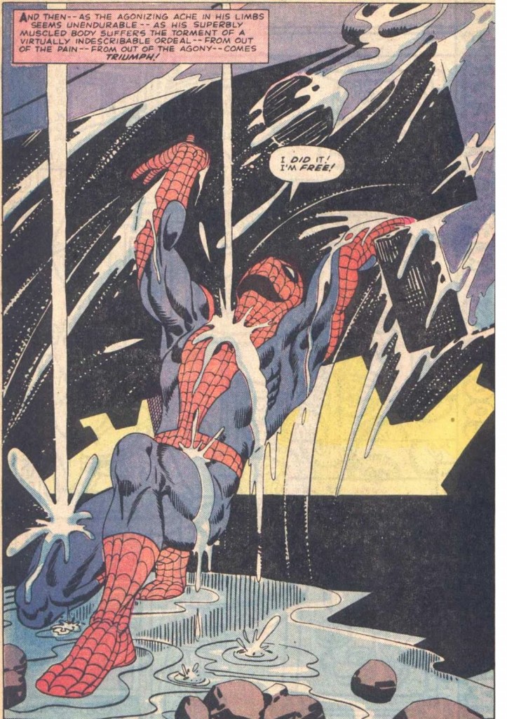 Spiderman Splash Page